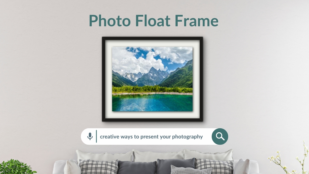 photography framing, photo frame, photo float frame 