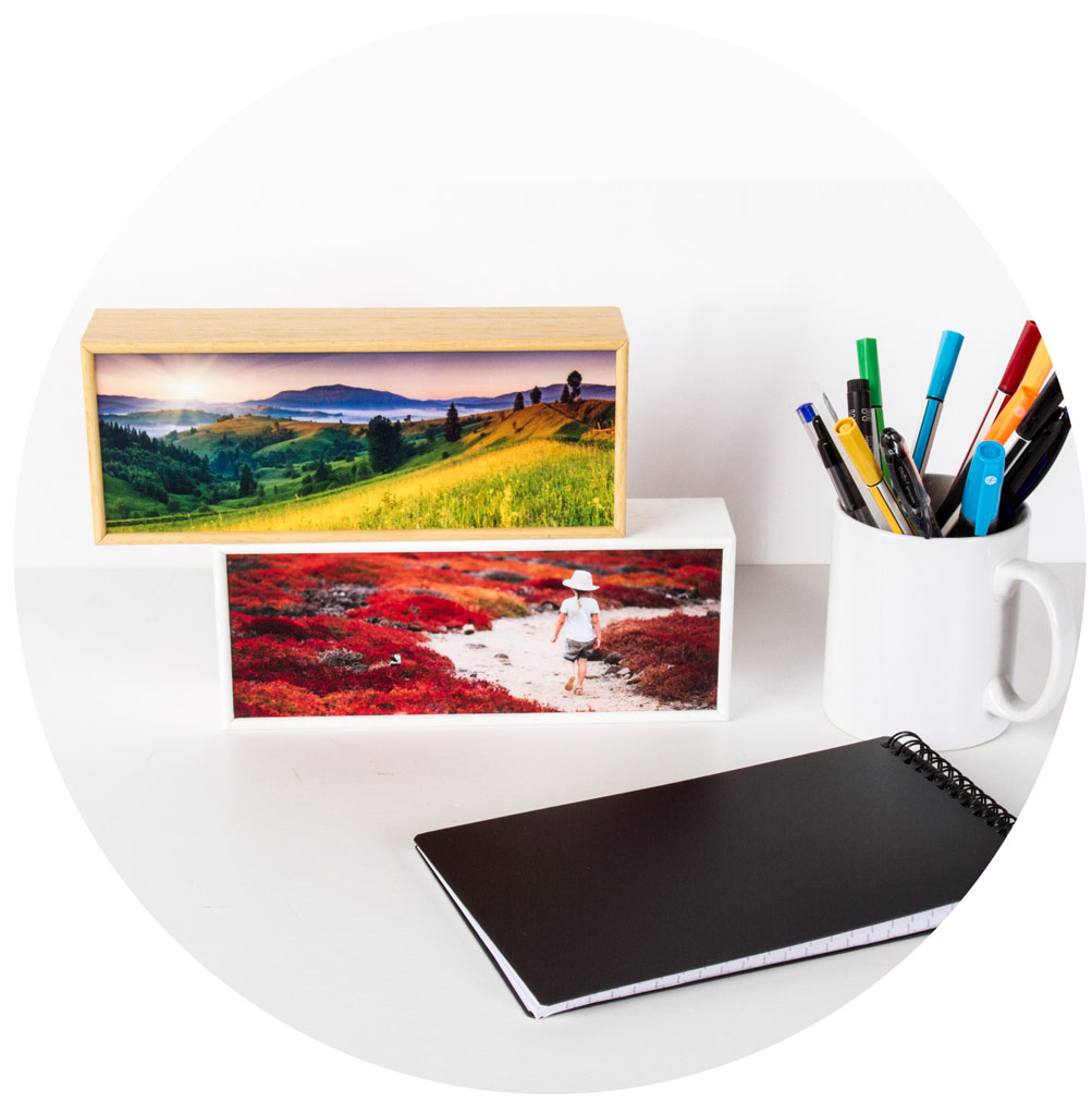 Desktop Box Framed Prints