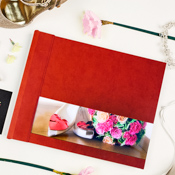 Acrylic ‘Ice’ Panoramic Photographic Wedding Album