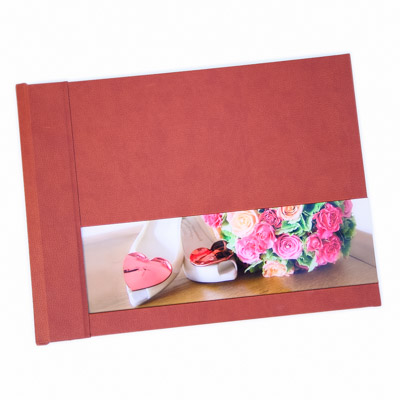 Acrylic ‘Ice’ Panoramic Photographic Wedding Album