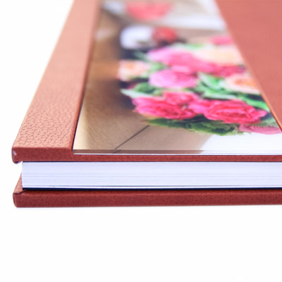 Acrylic ‘Ice’ Panoramic Photographic Wedding Album