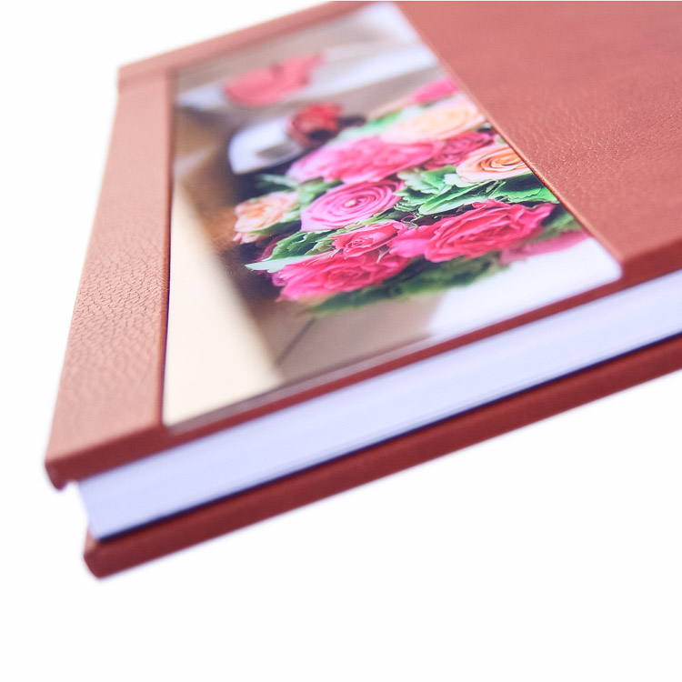 Acrylic ‘Ice’ Panoramic Photographic Wedding Album
