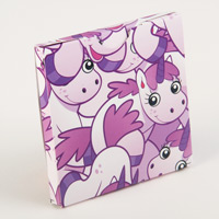 Ten Squared Print Box - Unicorns