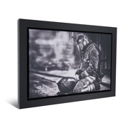 Framed Textured Wrap