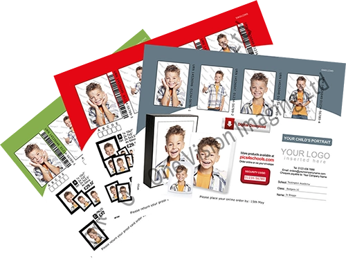 School Photo Proof Cards