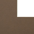 Dark Brown Window Mount Card